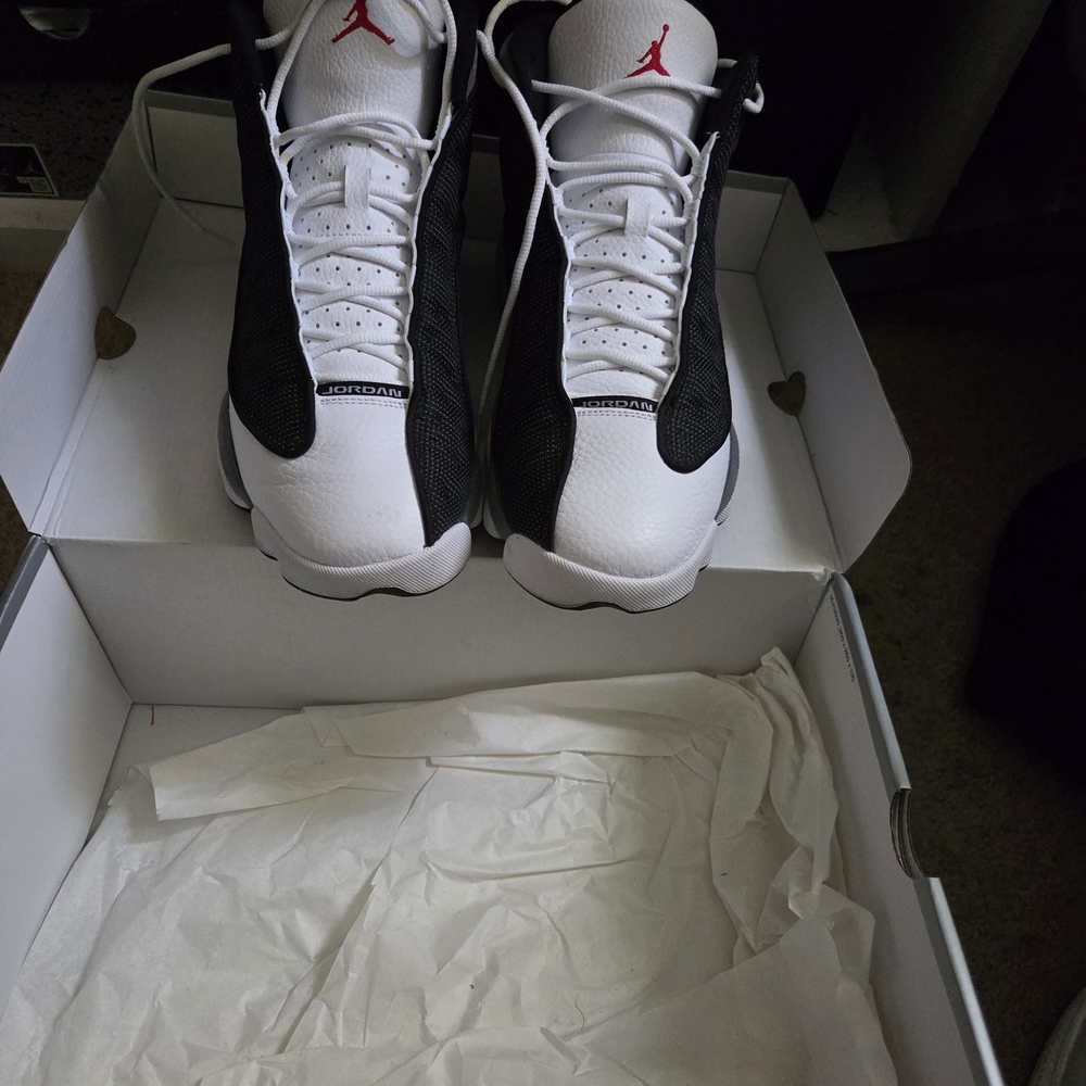 Jordan Black and Gray Men's Sneakers - Picture 2 of 2